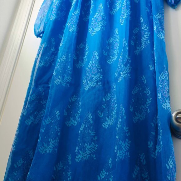 NWT Johnny Was Blaire Midi Dress embellished silk summer vacation - Picture 7 of 9